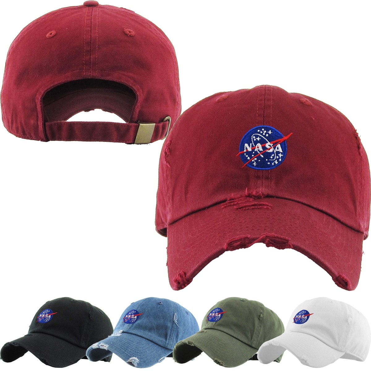 NASA Vintage Dad Hat KBETHOS